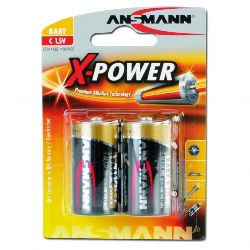 Ansmann Батареи Ansmann Baby C X-Power, 2 шт. 5018855
