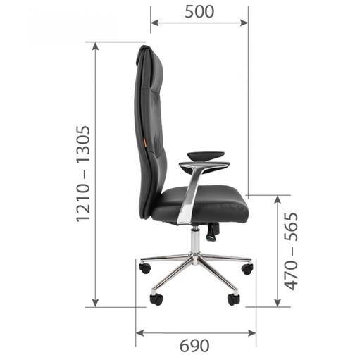 Кресло руководителя CHAIRMAN-Vista, коричневый 42861186