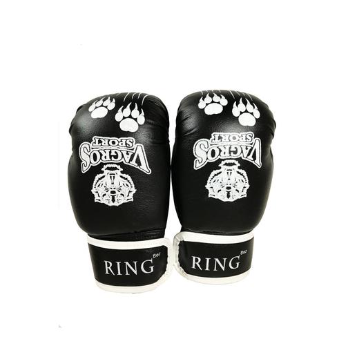 Перчатки боксерские Vagrossport Vagrosport Ring Rs510, 10 унций, черный 42431169 2