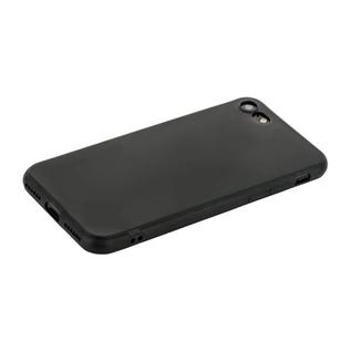 Чехол силиконовый для iPhone SE (2020г.)/ 8/ 7 (4.7) уплотненный в техпаке (черный) Superthin