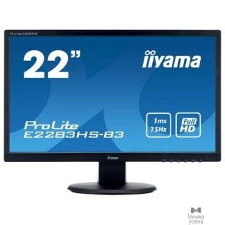 Iiyama IIYAMA 21.5" E2283HS-B3 черный TN+film 1920x1080 1ms 16:9 1000:1 250cd 160гр/160гр D-Sub DisplayPort HDMI