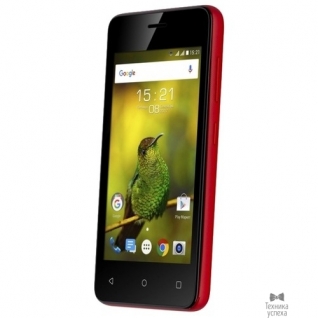 Fly Fly FS408 Stratus 8 Red 4" TN/854x480/MediaTek MT6570/8Gb/512Mb/3G/5MP+2MP/Android 6.0