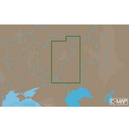 Карта C-MAP RS-N210 - Волга: Чебоксары – Волгоград C-MAP 833817 1