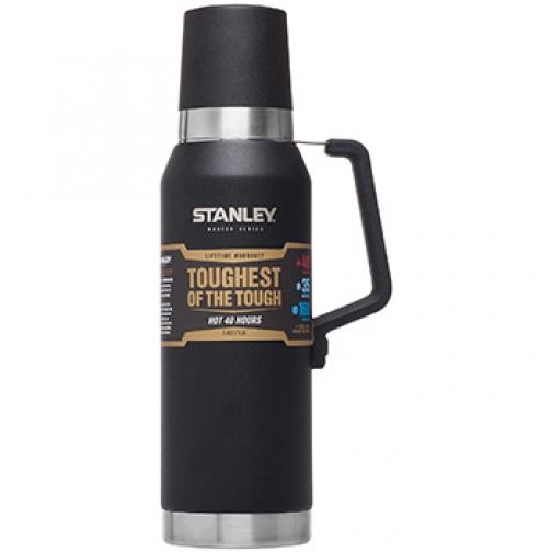 Термос Stanley Master Vacuum Bottle 1.3L, чёрный 10-02659-002 Термосы Stanley 37687079 3