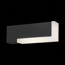 Светильник уличный настенный St Luce Черный/Белый LED 2*2W SL096.401.02