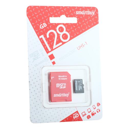 Карта памяти SmartBuy micro SDHC Card 128Gb Class10 42535389