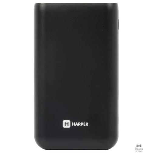 Harper Harper Аккумулятор внешний портативный PB-10010 BLACK (10 000mAh;Тип батареи Li-Pol; Выход 2 USB: 5V/1A и 5V/2,1A; LED индикатор) 38114858