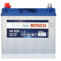 Аккумулятор BOSCH S4 023 0092S40230 45 Ач (A/h) прямая полярность - 545158033 BOSCH S4 023