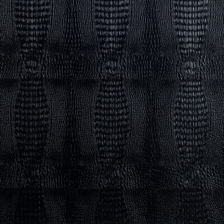 Кожаные панели 2D ЭЛЕГАНТ Crocodile (черный) основание пластик, 1200*2700 мм