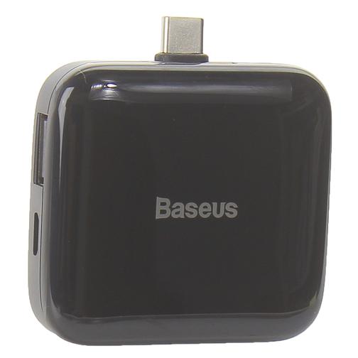 Переходник Baseus Fully folded portable 4-in-1 Type-C HUB (CAHUB-DW01) Type-C to USB2.0x4/ Type-C Черный 42593893