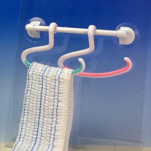 Вешалка для мочалок и полотенец (набор из 2 штук) Aisen 94142