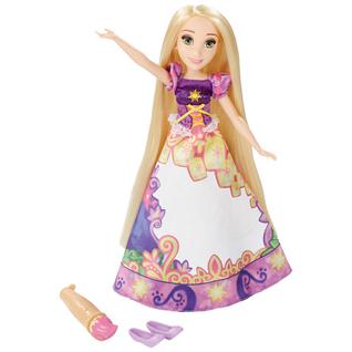 Кукла Hasbro Hasbro Disney Princess B5297 Принцесса Рапунцель в юбке с проявляющимся принтом