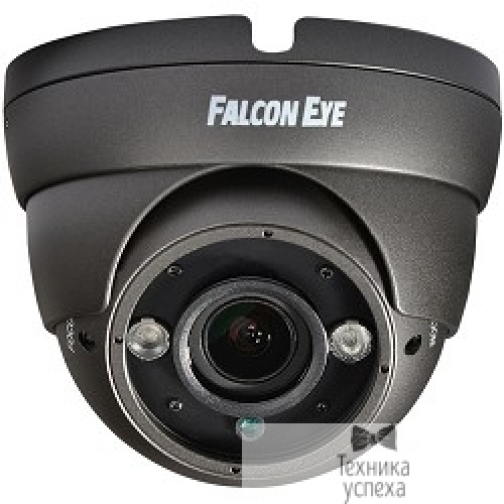 Falcon Eye Falcon Eye FE-IDV1080AHD/35M СЕРАЯ Уличная купольная цветная AHD видеокамера, 1/2.8' Sony IMX322 Exmor CMOS, 1920*1080(25 fps), чувствительность 0.01Lux F1.2, объектив f=2.8-12 mm, дальность ИК 35м 8178014