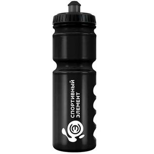 Спортивная бутылка гематит спортивный элемент S17-750, черный Спортивный Элемент