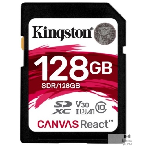 Kingston SecureDigital 128Gb Kingston SDR/128GB SDXC Class 10, UHS-I U3 38089032