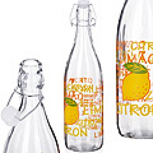 27067 Бутылка стекло 1 литр ЛИМОН MB (х12) MayerBoch 37909982 2