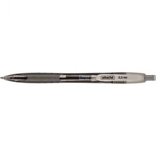 Ручка шариковая Attache Ultima Supergrip 0,5мм автомат.черныйст.