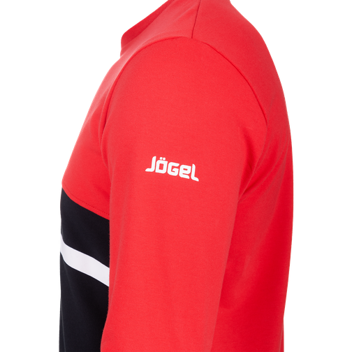 Тренировочный костюм Jögel Jcs-4201-621, хлопок, черный/красный/белый размер XXL 42226736 1