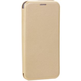 Чехол-книжка кожаный Fashion Case Slim-Fit для Xiaomi Mi Note 10 (6.47") Gold Золотой