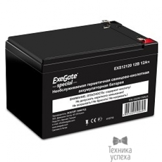 EXEGATE Exegate ES255176RUS Аккумуляторная батарея Exegate Special EXS12120, 12В 12Ач, клеммы F1