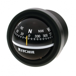 Ritchie Navigation Компас с конической картушкой Ritchie Navigation Explorer V-57.2 черный 70 мм 12 В устанавливается на переборку
