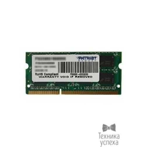 Patriot Patriot DDR3 SODIMM 8GB PSD38G16002S (PC3-12800, 1600MHz, 1.5V) 37427417