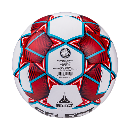 Мяч футбольный Select Match Fifa №5, белый/синий/красный (5) 42221030 2