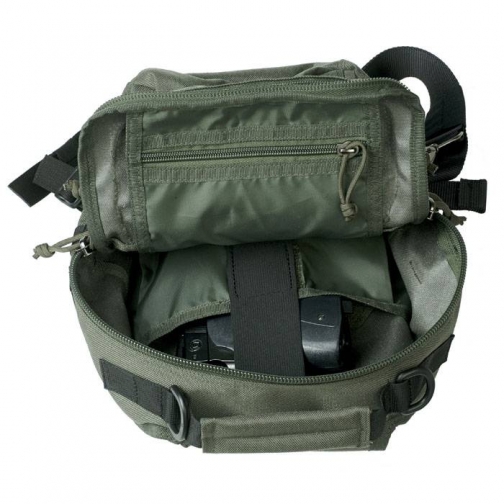 Однолямочный тактический рюкзак Kiwidition Matangi, зеленый 37687431