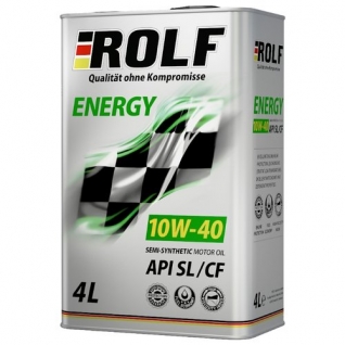 Моторное масло Rolf Energy 10W40 SL/CF 4л