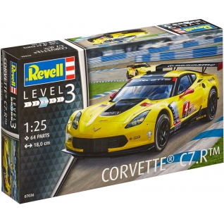 Сборная модель автомобиля Corvette C7.R, 1:25 Revell