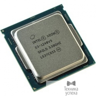 Intel CPU Intel Xeon E3-1240v5 Skylake OEM 3.5ГГц, 8Мб, Socket1151