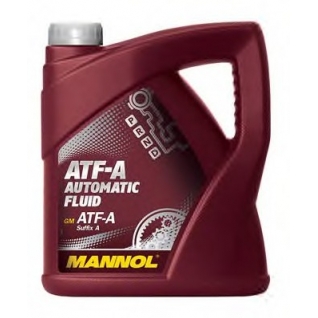 Трансмиссионное масло Mannol Avtomatik Fluid ATF-А Suffix 4л