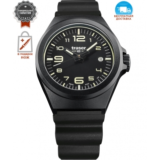 Часы Traser P59 Essential S Black каучук 108213