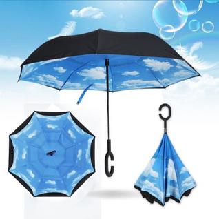 Зонт наоборот - Обратный зонт Up Brella Небо