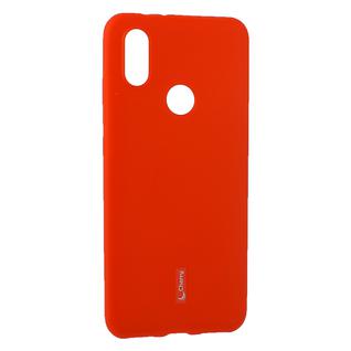 Чехол-накладка силиконовый Cherry матовый 0.4mm & пленка для Xiaomi Mi 6X/ Mi A2 (5.99") Красный