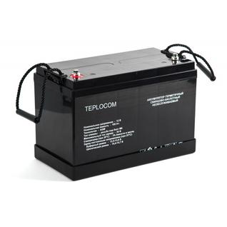 Аккумулятор герметичный свинцово-кислотный TEPLOCOM 100Ач Бастион
