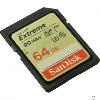 SanDisk SecureDigital 64Gb SanDisk SDSDXVE-064G-GNCIN SDHC Class 10, UHS-I U3