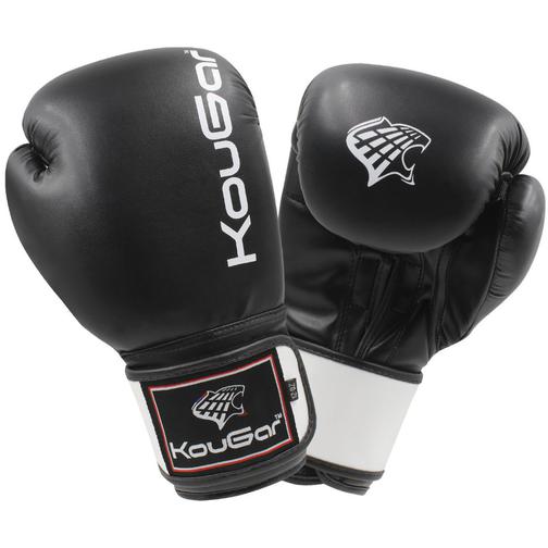 Перчатки боксерские Kougar Ko400-10, 10oz, черный 42405792 5