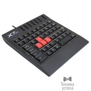 A-4Tech Keyboard A4Tech X7-G100 USB, 62 клавиши, USB, влагозащищенная, прорезиненые клавиши управления 511469