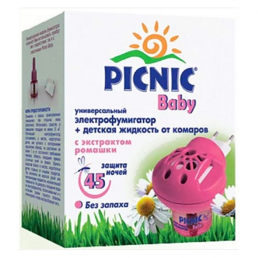 Picnic Baby комплект фумигатор + жидкость Россия 37455628 1