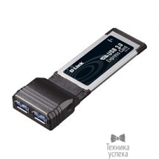 D-Link D-Link DUB-1320 2-портовый USB 3.0 адаптер для шины ExpressCard