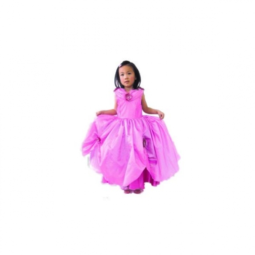 Розовое платье принцессы, с цветами, 4-6 лет Snowmen 37723370