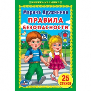 Книжка-малышка "Правила безопасности", М. Дружинина Умка