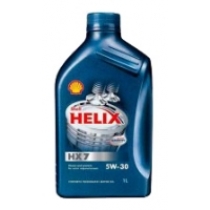 Моторное масло SHELL Helix HX7 5w-30 1 литр