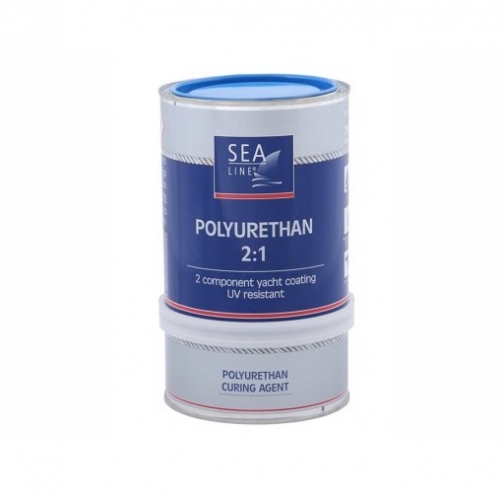 Полиуретановая краска Sea-Line Polyurethan 0,75 черный (6262) 6821937