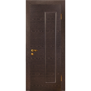 Дверное полотно МариаМ Альфа ПУ лак глухое 600-900 мм Черный абрикос