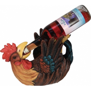 Rooster Wine Bottle Holder