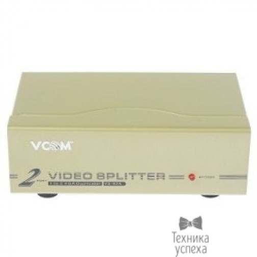 Vcom VCOM VDS8015 Разветвитель VGA 1->2-port (VGA15M+2VGA15F) 2746760