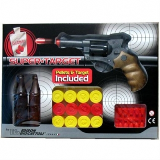 Пистолет с пульками и мишенью - Champions-Line Supertarget Edison