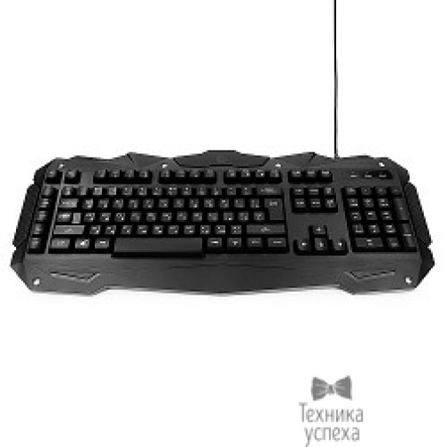 Gembird Клавиатура игровая Gembird KB-G200L, USB, подсветка 7 цветов, создание макросов, кабель ткан. 1.8м 6867414